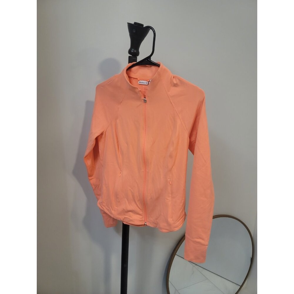 Athleta Salutation Jacket Size Small Peach Color … - image 1